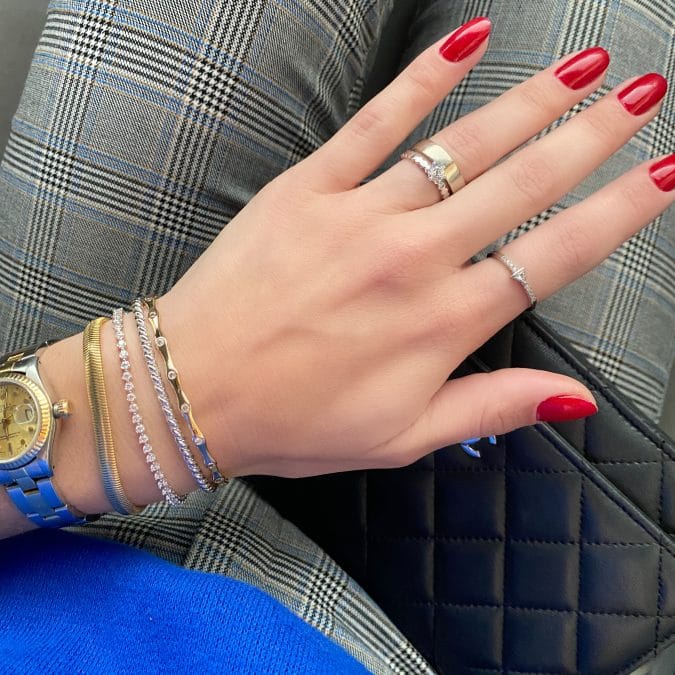 lemavie com br pulseira malha no banho de ouro 18k 1