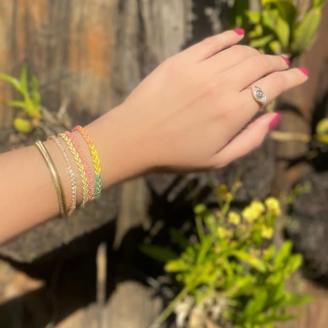 lemavie com br pulseira malha no banho de ouro 18k