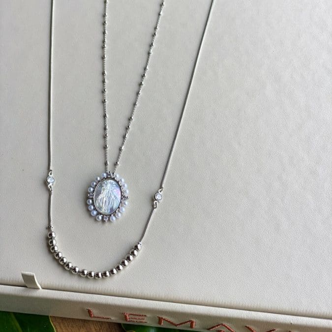 lemavie com br colar nossa senhora das gracas madreperola e zirconias banho de rodio 3