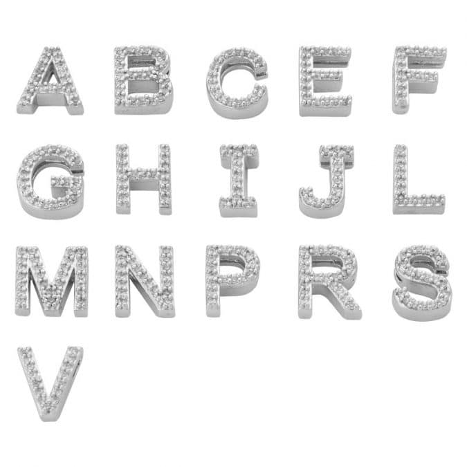 lemavie com br pingente letra zirconias incolores no banho de rodio 1