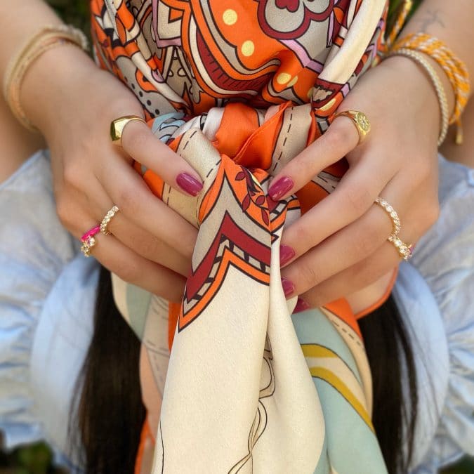 lemavie com br anel zirconias incolores e resina rosa banho ouro 18k 1