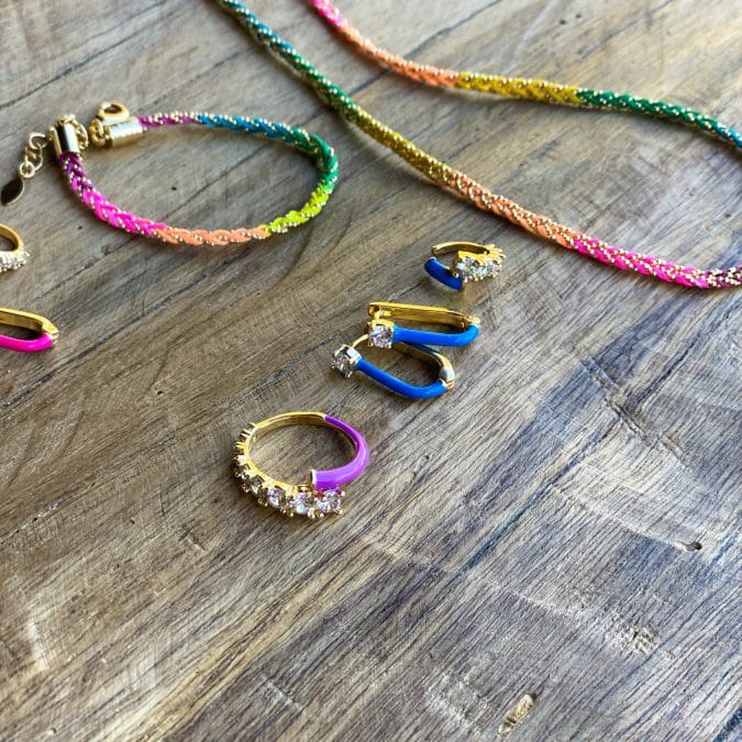 lemavie com br colar trancado tye dye com bolinhas no banho de ouro 18k 11