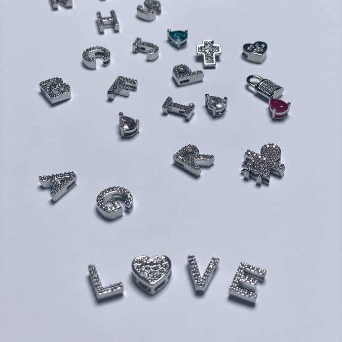 lemavie com br pingente letra cravejada zirconias prata 925 banho rodio laleblu 20