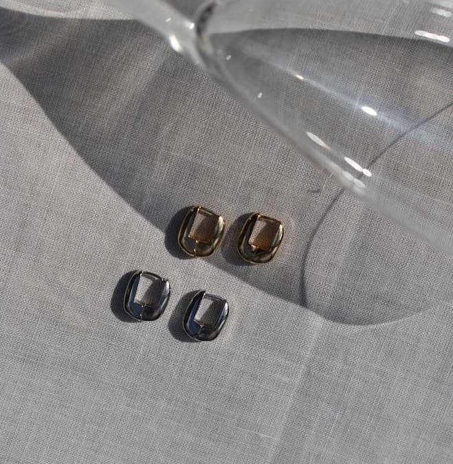 lemavie com br argola quadrada no banho ouro 18k