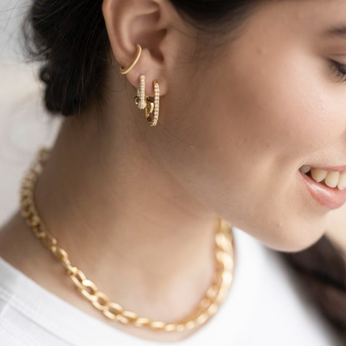 lemavie com br brinco argola retangular detalhe coracao banho de ourto 18k