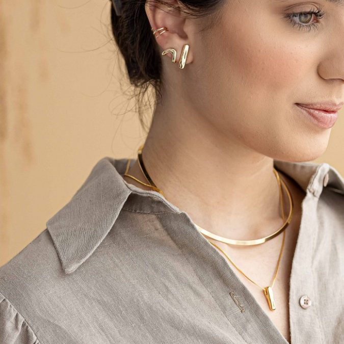 lemavie com br colar pingente organic no banho de ouro 18k 1